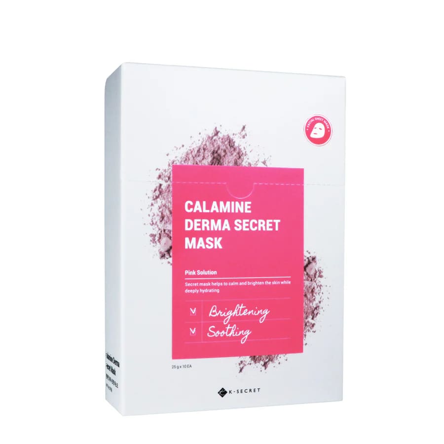 KSECRET Calamine Derma Secret Mask [10 Sheets] 25g