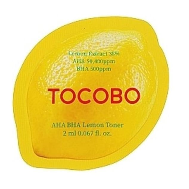 TOCOBO [Sample] AHA BHA Lemon Toner 2ml