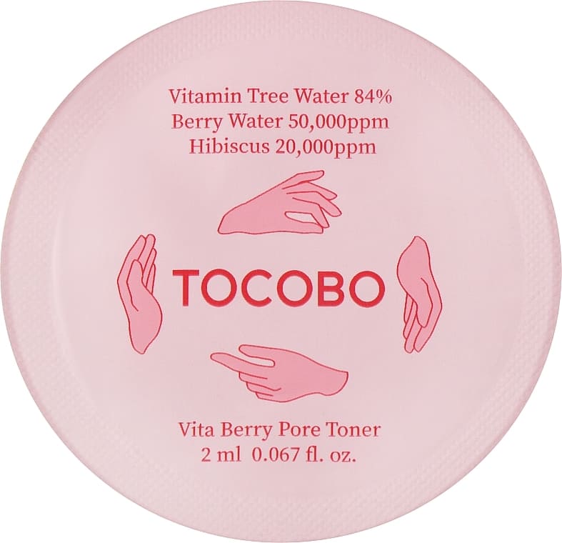 TOCOBO [Sample] Vita Berry Pore Toner 2ml