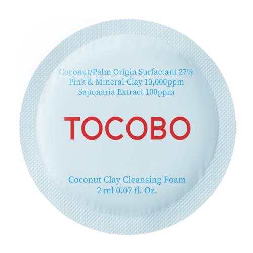 TOCOBO [Sample] Coconut Clay Cleansing Foam 2ml